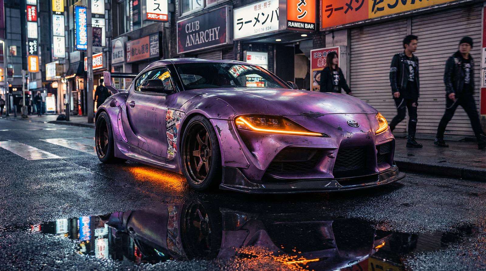 黑丝Supra改装视频