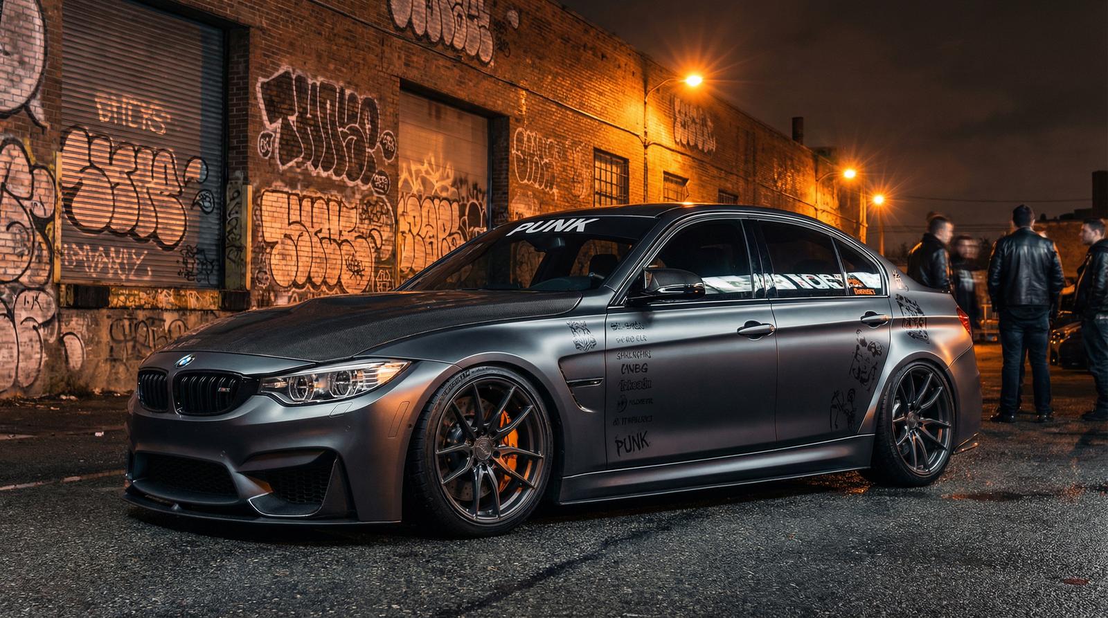 黑丝轿车改装视频